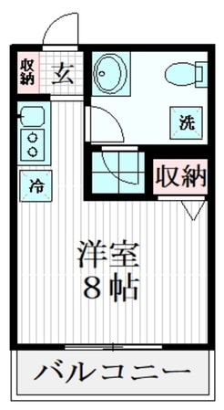 西川口駅 徒歩8分 3階の物件間取画像